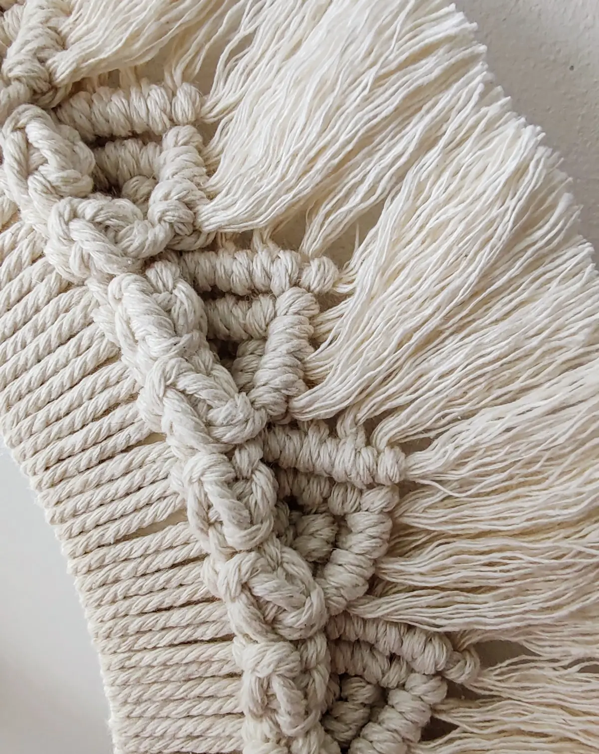 Espejo de macramé Sole 5 Espejo de macramé Sole