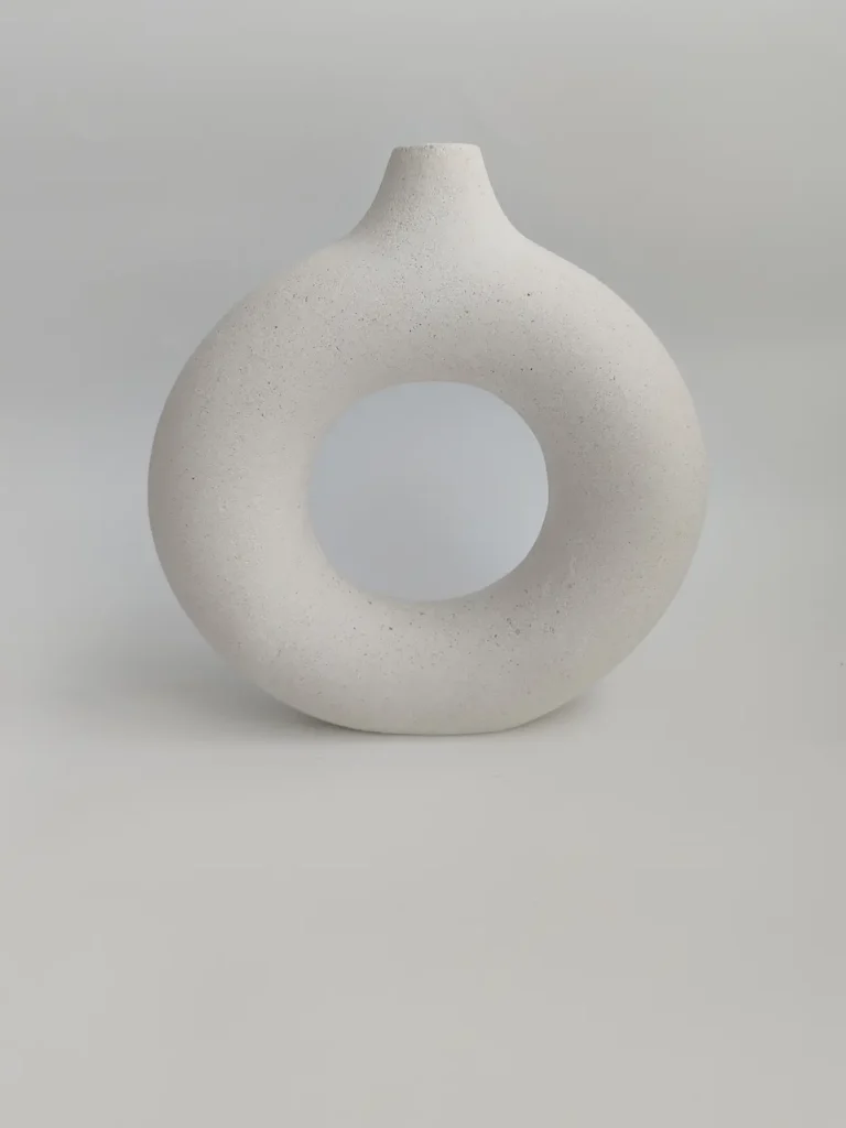 arrón nórdico Voror grande concreto decoración artesanal Sweetlar