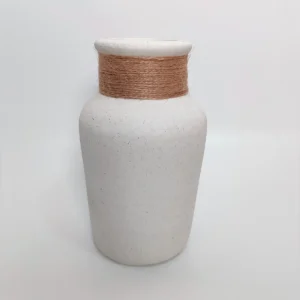 arrón clásico Tau blanco efecto arena decoración artesanal Sweetlar